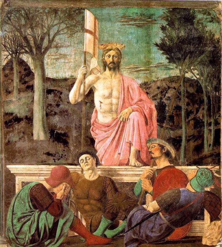Piero della Francesca Resurrection Sweden oil painting art